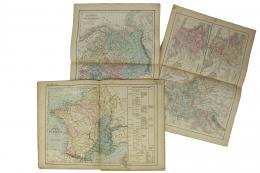 294 - LOTE DE 10 MAPAS "DELAMARCHÉ" FINALES S.XIX