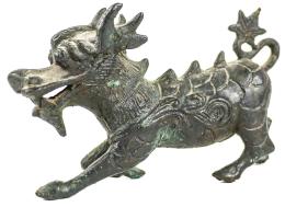 401 - FIGURA ORIENTAL EN BRONCE