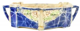 456 - JARDINERA MODERNISTA EN CERAMICA ESMALTADA