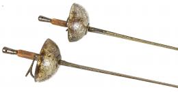 733 - PAREJA DE FLORETES DE PRINCIPIOS DEL S.XX.