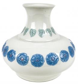 465 - JARRON EN PORCELANA DEL ULTIMO TERCIO DEL S.XX