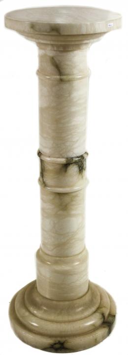 860 - COLUMNA EN ALABASTRO DE LA SEGUNDA MITAD DEL S.XX