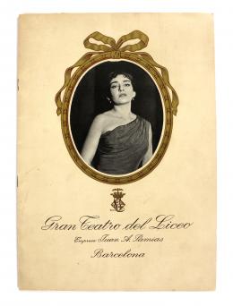 270 - PROGRAMA DEL "GRAN TEATRO DEL LICEO"