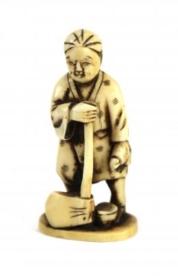 392 - FIGURA DE MARFIL ORIENTAL