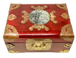 388 - CAJA JOYERO ORIENTAL DEL TERCER CUARTO DEL S.XX