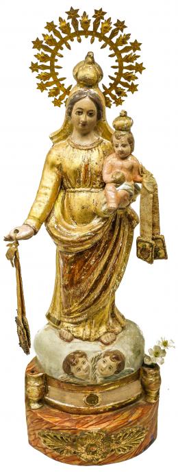 826 - VIRGEN DE LA MERCED DEL SIGLO XVIII