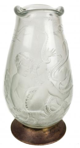 37 - JARRON EN CRISTAL J.MUNTASELL
