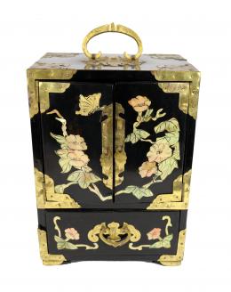 358 - CAJA JOYERO ORIENTAL DEL ULTIMO CUARTO DEL S.XX