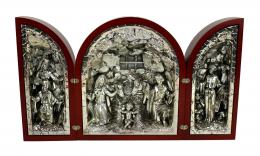 1228 - TRIPTICO RELIGIOSO DEL ULTIMO CUARTO DEL S.XX