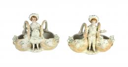 705 - DOS PEQUEÑAS FIGURAS DE LA PRIMERA MITAD DEL S .XX