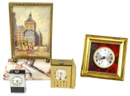 1019 - LOTE DE 3 PEQUEÑOS RELOJES DE SOBREMESA