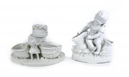 426 - DOS FIGURAS DE BISCUIT