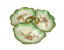 439 - ENTREMESERO DE PORCELANA  FRANCESA