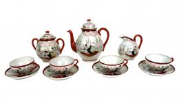 647 - JUEGO DE TÉ EN PORCELANA JAPONESA