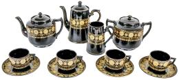 1092 - JUEGO DE TÉ  Y CAFÉ  DE PORCELANA INGLESA