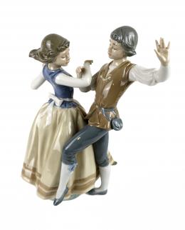 443 - FIGURA EN PORCELANA "LLADRÓ" AÑOS 80