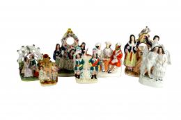 432 - GRAN LOTE EN CERAMICA "STAFFORD"