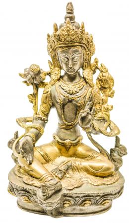 370 - FIGURA DE LA INDIA EN BRONCE