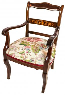 332 - SILLON DE ETILO ISABELINO AÑOS 40-50