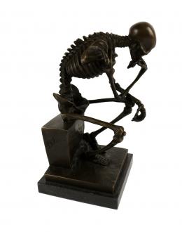 810 - "ESQUELETO" FIGURA EN BRONCE