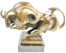 819 - "TORO" FIGURA EN BRONCE