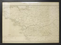 278 - MAPA DE LA VEDEE. FRANCIA