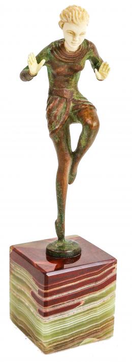 846 - FIGURA CRISOELEFANTINA