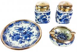 846 - LOTE VARIADO EN CERAMICA DE DELFT