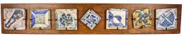 457 - PLAFON DE AZULEJOS GÓTICOS