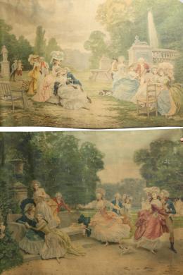 5 - PAREJA DE TAPICES DEL SEGUNDO TERCIO DEL S.XX