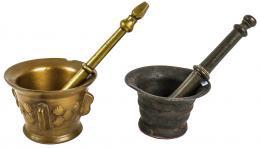 1429 - DOS MORTEROS DE BRONCE