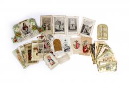447 - GRAN LOTE DE ESTAMPAS RELIGIOSAS