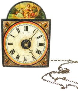 754 - PEQUEÑO RELOJ "RATERA" DE FINALES DEL S.XIX