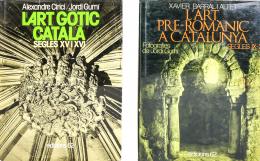 252 - DOS LIBROS DE ARQUITECTURA CATALANA