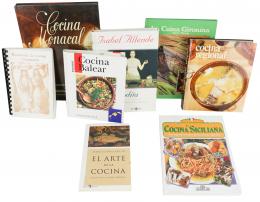 264 - OCHO LIBROS DE COCINA 