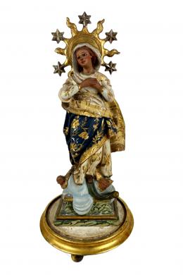 834 - VIRGEN IMMACULADA DE PRINCIPIOS DEL SIGLO XIX