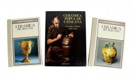 283 - TRES LIBRO SOBRE CERÁMICA. 