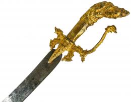 768 - SABLE SINGHALESE KASTANE DE PRINCIPIOS DEL S.XIX