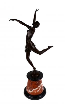 791 - "BAILARINA" ESCULTURA EN BRONCE