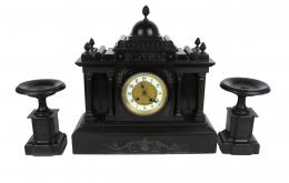 764 - RELOJ DE SOBREMESA FRANCES DE FINALES DEL S.XIX