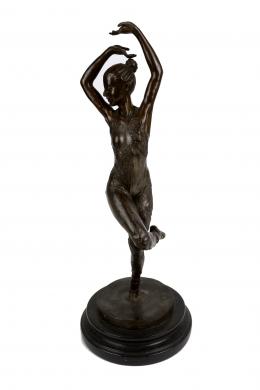 790 - "BAILARIAN" FIGURA EN BRONCE