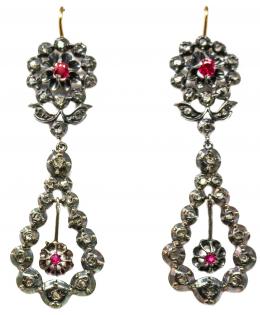 139 - PENDIENTES LARGOS DEL S.XIX