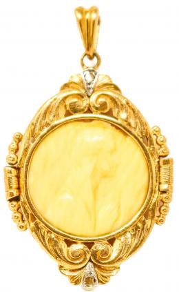 264 - MEDALLA DEVOCIONARIO DE LOS AÑOS 30