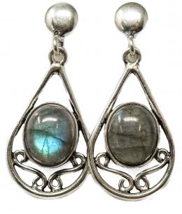 263 - PENDIENTES CON LABRADORITA