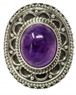 219 - ANILLO CON AMATISTA