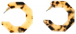 251 - PENDIENTES ARGOLLAS SÍMIL CAREY