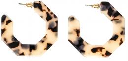 253 - PENDIENTES ARGOLLAS SÍMIL CAREY