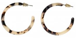 255 - PENDIENTES ARGOLLAS SÍMIL CAREY