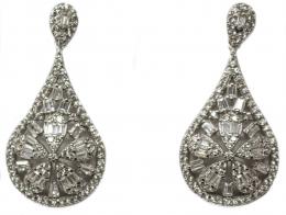 267 - PENDIENTES LARGOS CON CIRCONITAS
