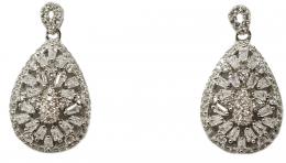 268 - PENDIENTES LARGOS CON CIRCONITAS